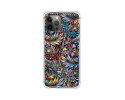 Funda Silicona Antigolpes para Iphone 12 Pro Max (6.7) diseño Flores 04 Dibujos