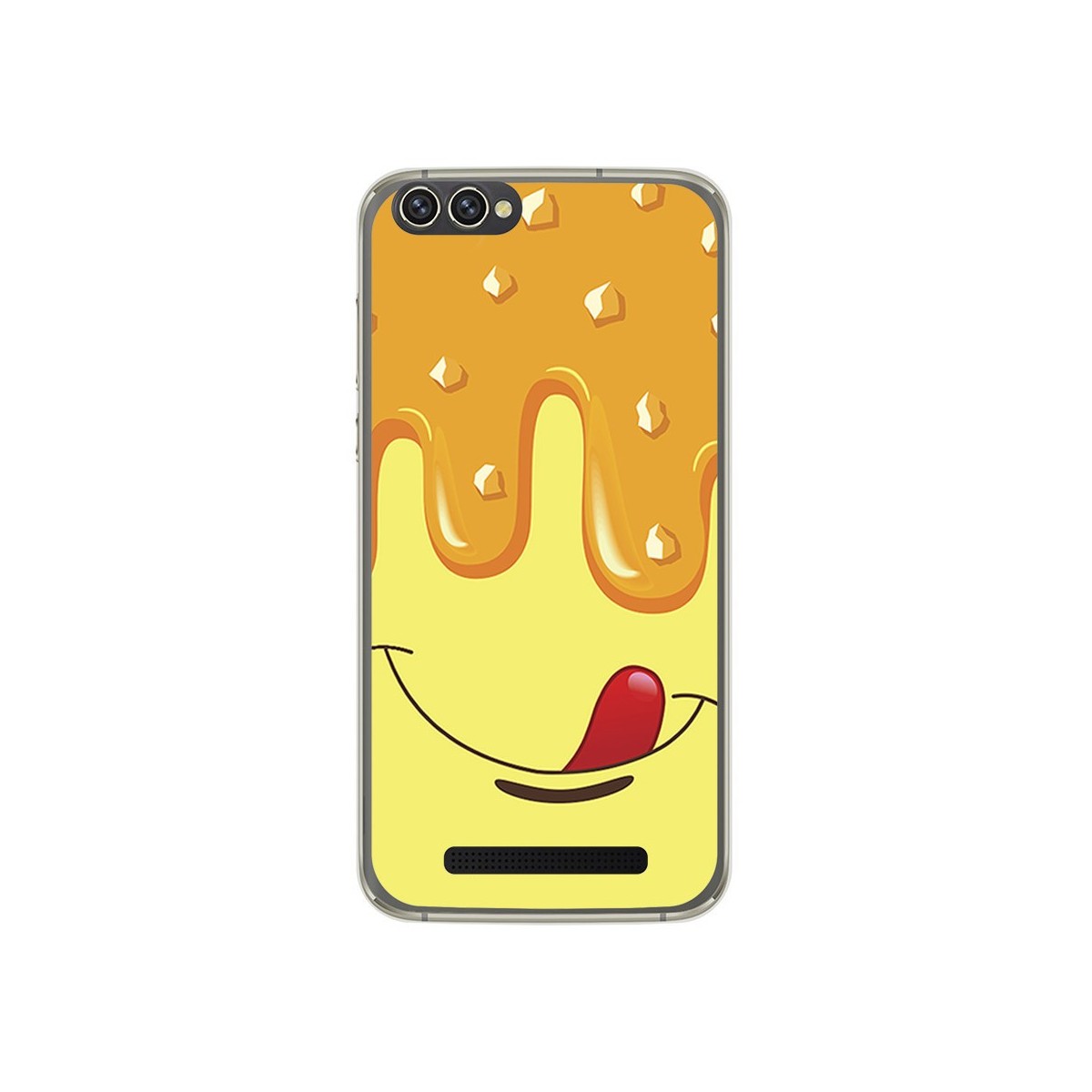 Funda Gel Tpu para Doogee X30 Diseño Helado Vainilla Dibujos
