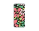Funda Silicona Antigolpes para Iphone SE 2020 diseño Flores 02 Dibujos