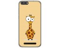 Funda Gel Tpu para Doogee X30 Diseño Jirafa Dibujos