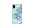 Funda Silicona Antigolpes para Iphone X / Xs diseño Flores 03 Dibujos