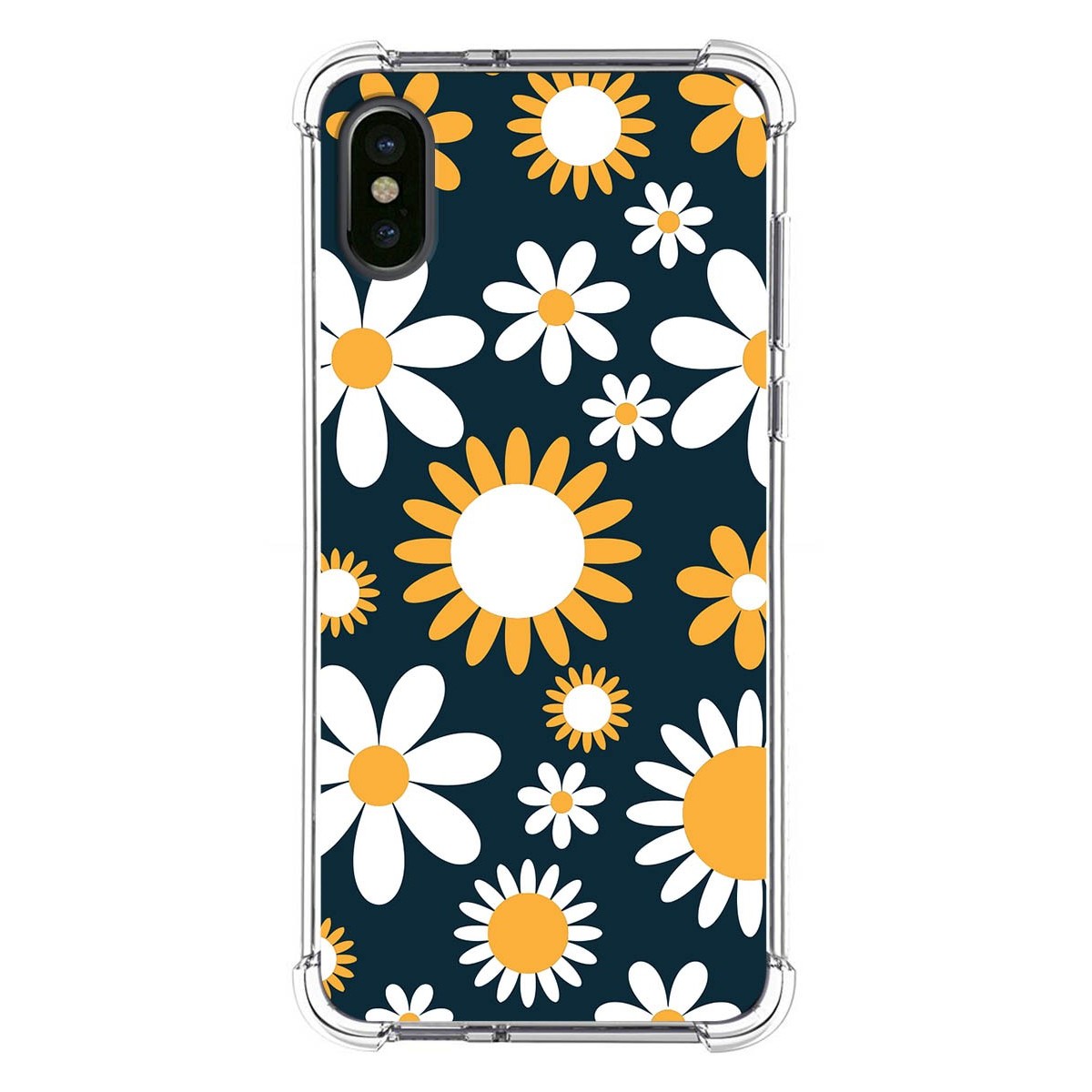 Funda Silicona Antigolpes para Iphone X / Xs diseño Flores 08 Dibujos
