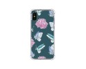Funda Silicona Antigolpes para Iphone X / Xs diseño Flores 10 Dibujos
