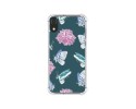 Funda Silicona Antigolpes para Iphone XR diseño Flores 10 Dibujos