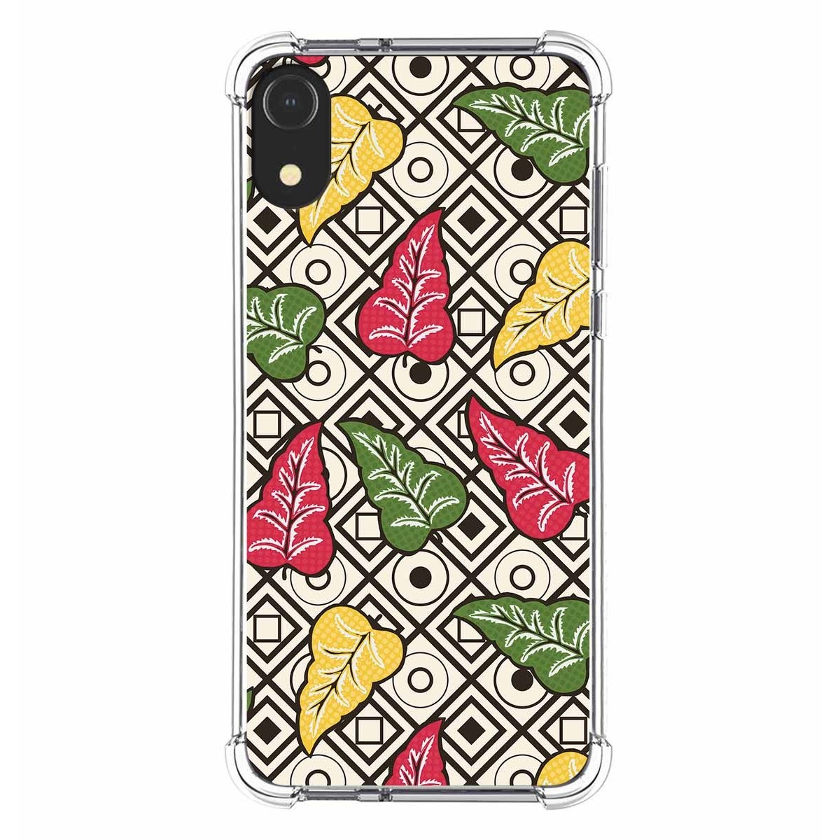 Funda Silicona Antigolpes para Iphone XR diseño Flores 11 Dibujos