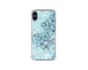 Funda Silicona Antigolpes para Iphone XS Max diseño Flores 03 Dibujos