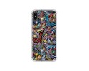 Funda Silicona Antigolpes para Iphone XS Max diseño Flores 04 Dibujos