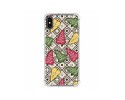 Funda Silicona Antigolpes para Iphone XS Max diseño Flores 11 Dibujos