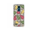 Funda Silicona Antigolpes para Lg k11 diseño Flores 11 Dibujos