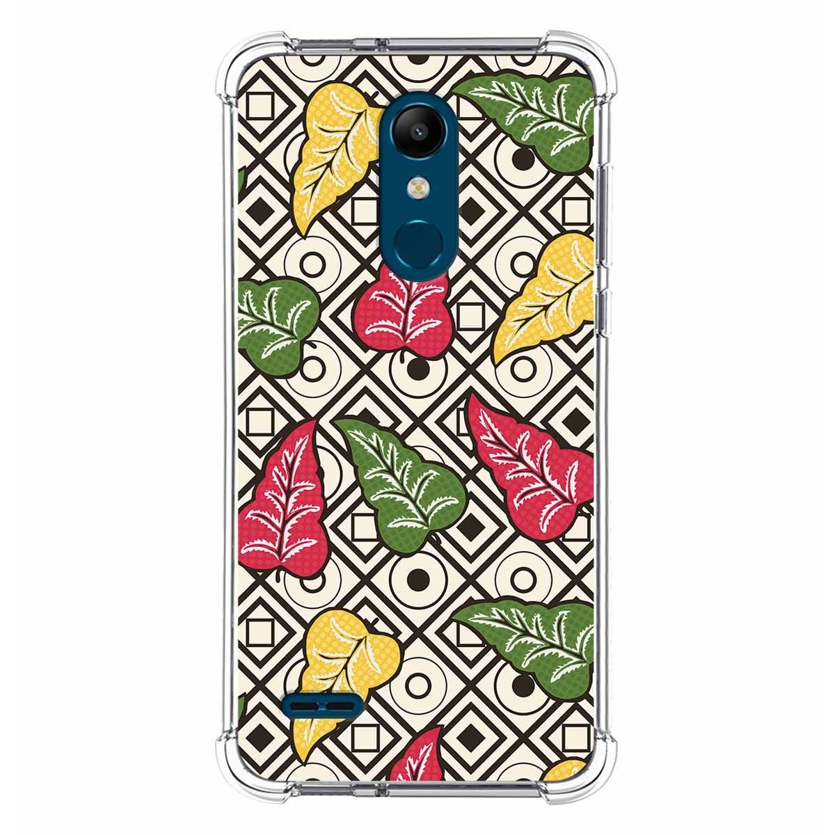 Funda Silicona Antigolpes para Lg k11 diseño Flores 11 Dibujos