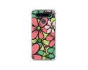 Funda Silicona Antigolpes para Lg K41s diseño Flores 02 Dibujos