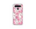 Funda Silicona Antigolpes para Lg K41s diseño Flores 07 Dibujos