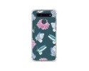 Funda Silicona Antigolpes para Lg K41s diseño Flores 10 Dibujos