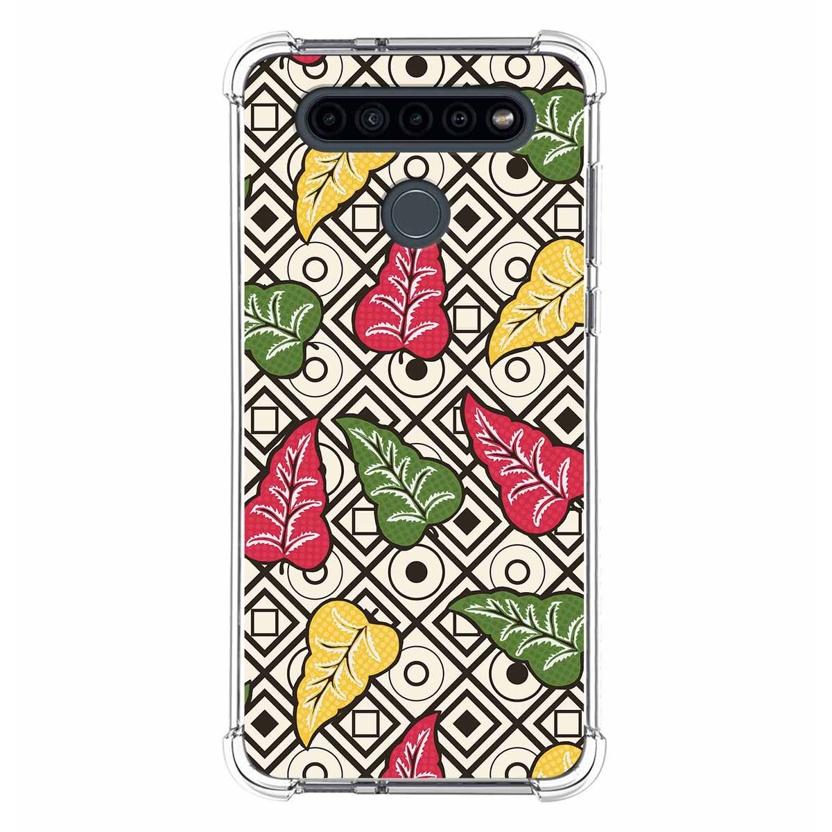Funda Silicona Antigolpes para Lg K41s diseño Flores 11 Dibujos