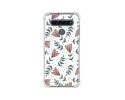 Funda Silicona Antigolpes para Lg K61 diseño Flores 01 Dibujos