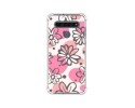 Funda Silicona Antigolpes para Lg K61 diseño Flores 09 Dibujos