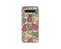 Funda Silicona Antigolpes para Lg K61 diseño Flores 11 Dibujos
