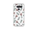 Funda Silicona Antigolpes para Lg Q60 / K50 diseño Flores 01 Dibujos