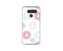 Funda Silicona Antigolpes para Lg Q60 / K50 diseño Flores 06 Dibujos