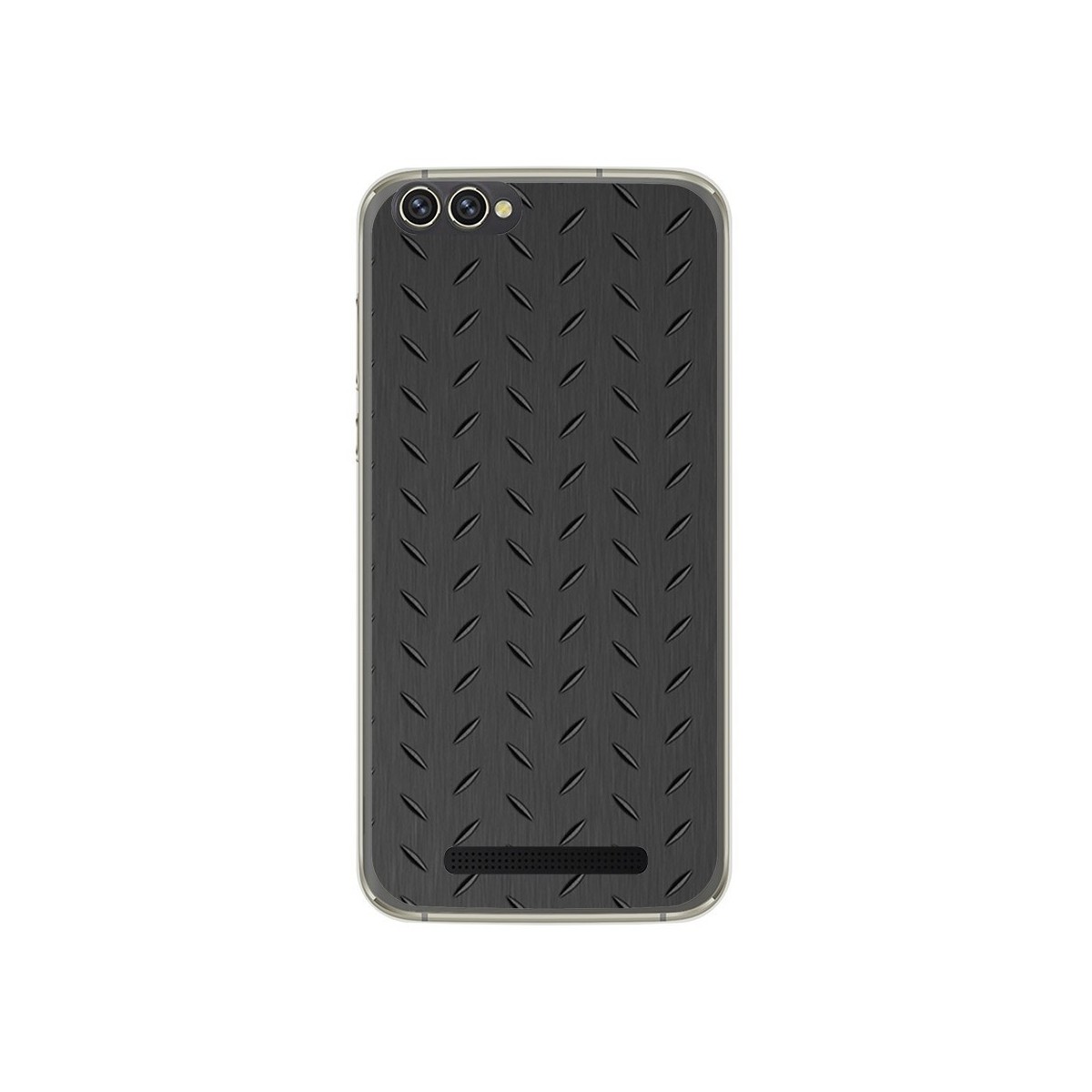 Funda Gel Tpu para Doogee X30 Diseño Metal Dibujos