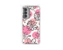 Funda Silicona Antigolpes para Motorola Edge 20 diseño Flores 09 Dibujos