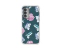 Funda Silicona Antigolpes para Motorola Edge 20 diseño Flores 10 Dibujos