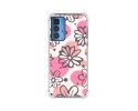 Funda Silicona Antigolpes para Motorola Edge 20 Pro diseño Flores 09 Dibujos