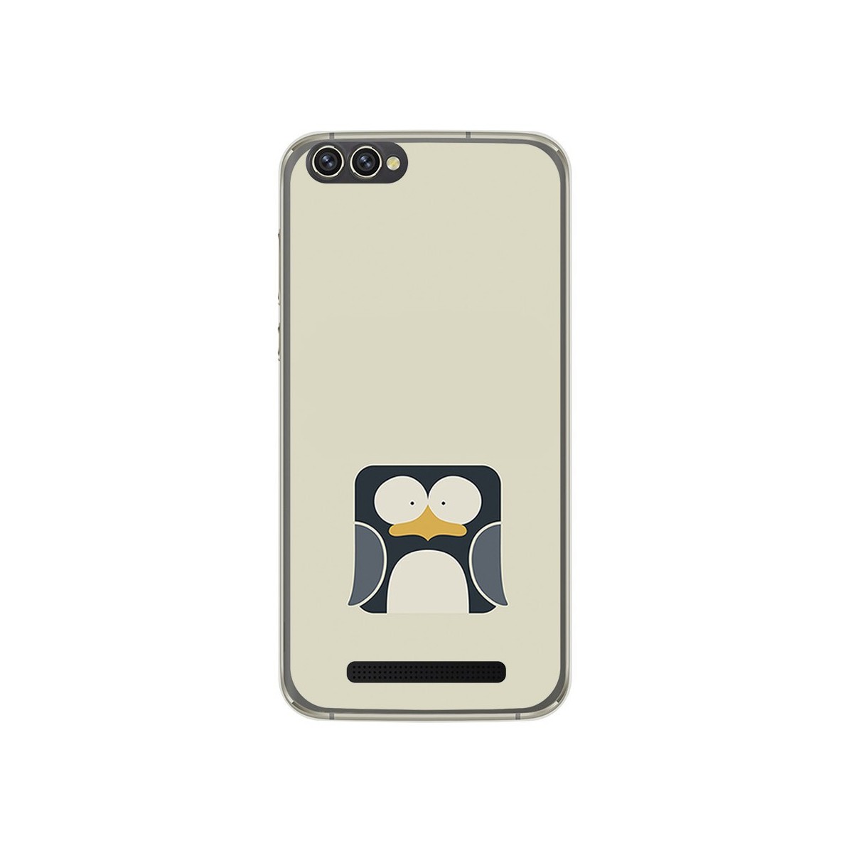 Funda Gel Tpu para Doogee X30 Diseño Pingüino Dibujos