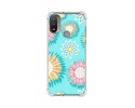 Funda Silicona Antigolpes para Motorola Moto E20 diseño Flores 05 Dibujos
