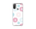 Funda Silicona Antigolpes para Motorola Moto E20 diseño Flores 06 Dibujos