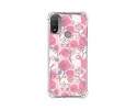 Funda Silicona Antigolpes para Motorola Moto E20 diseño Flores 07 Dibujos