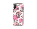 Funda Silicona Antigolpes para Motorola Moto E20 diseño Flores 09 Dibujos