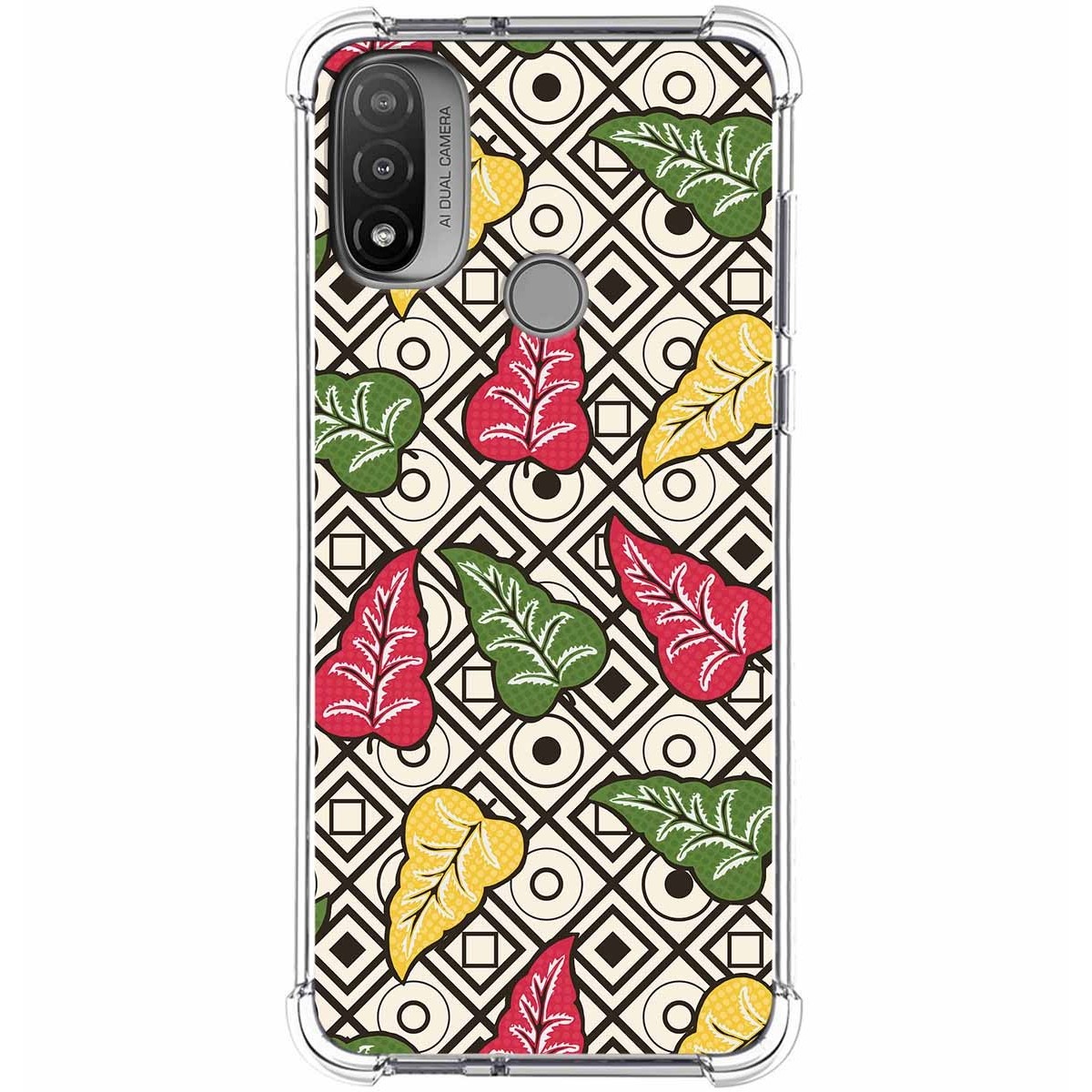 Funda Silicona Antigolpes para Motorola Moto E20 diseño Flores 11 Dibujos