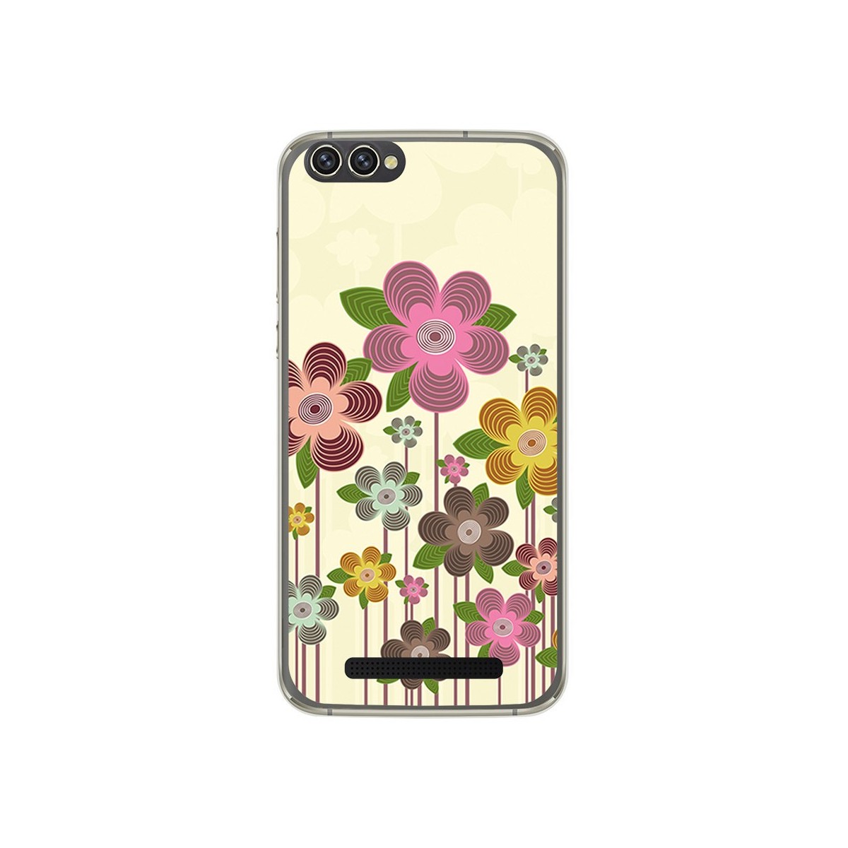 Funda Gel Tpu para Doogee X30 Diseño Primavera En Flor  Dibujos