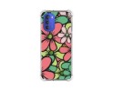 Funda Silicona Antigolpes para Motorola Moto G51 diseño Flores 02 Dibujos