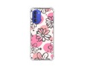 Funda Silicona Antigolpes para Motorola Moto G51 diseño Flores 09 Dibujos