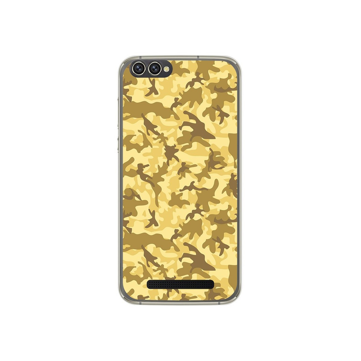 Funda Gel Tpu para Doogee X30 Diseño Sand Camuflaje Dibujos