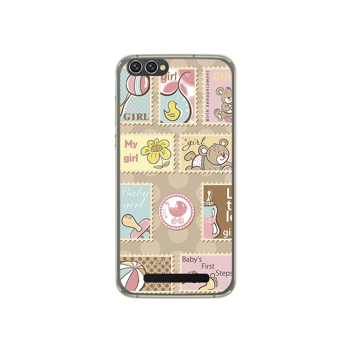 Funda Gel Tpu para Doogee X30 Diseño Sellos Dibujos