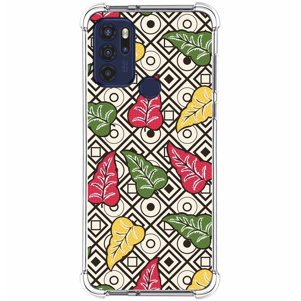 Funda Silicona Antigolpes para Motorola Moto G60s diseño Flores 11 Dibujos