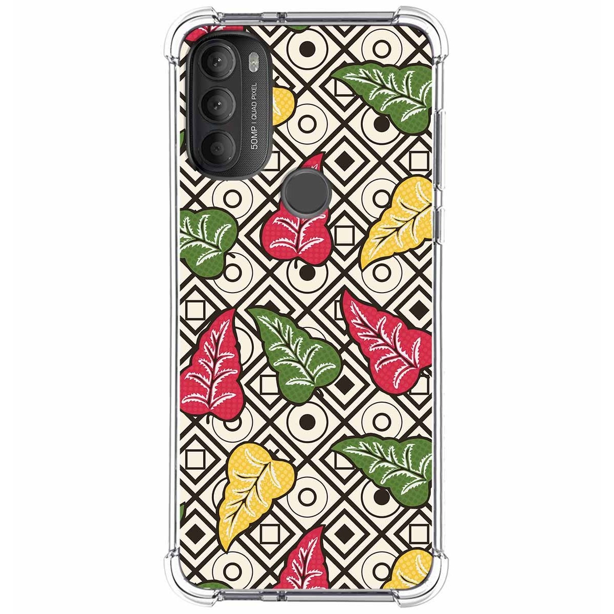 Funda Silicona Antigolpes para Motorola Moto G71 5G diseño Flores 11 Dibujos