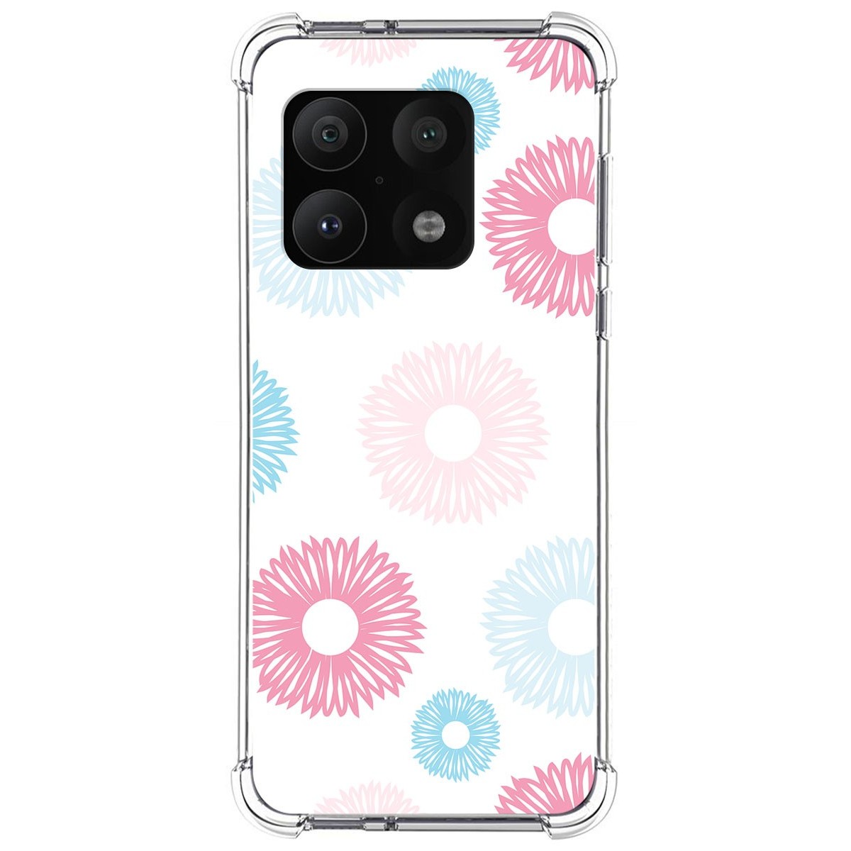 Funda Silicona Antigolpes para OnePlus 10 Pro 5G diseño Flores 06 Dibujos