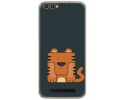 Funda Gel Tpu para Doogee X30 Diseño Tigre Dibujos