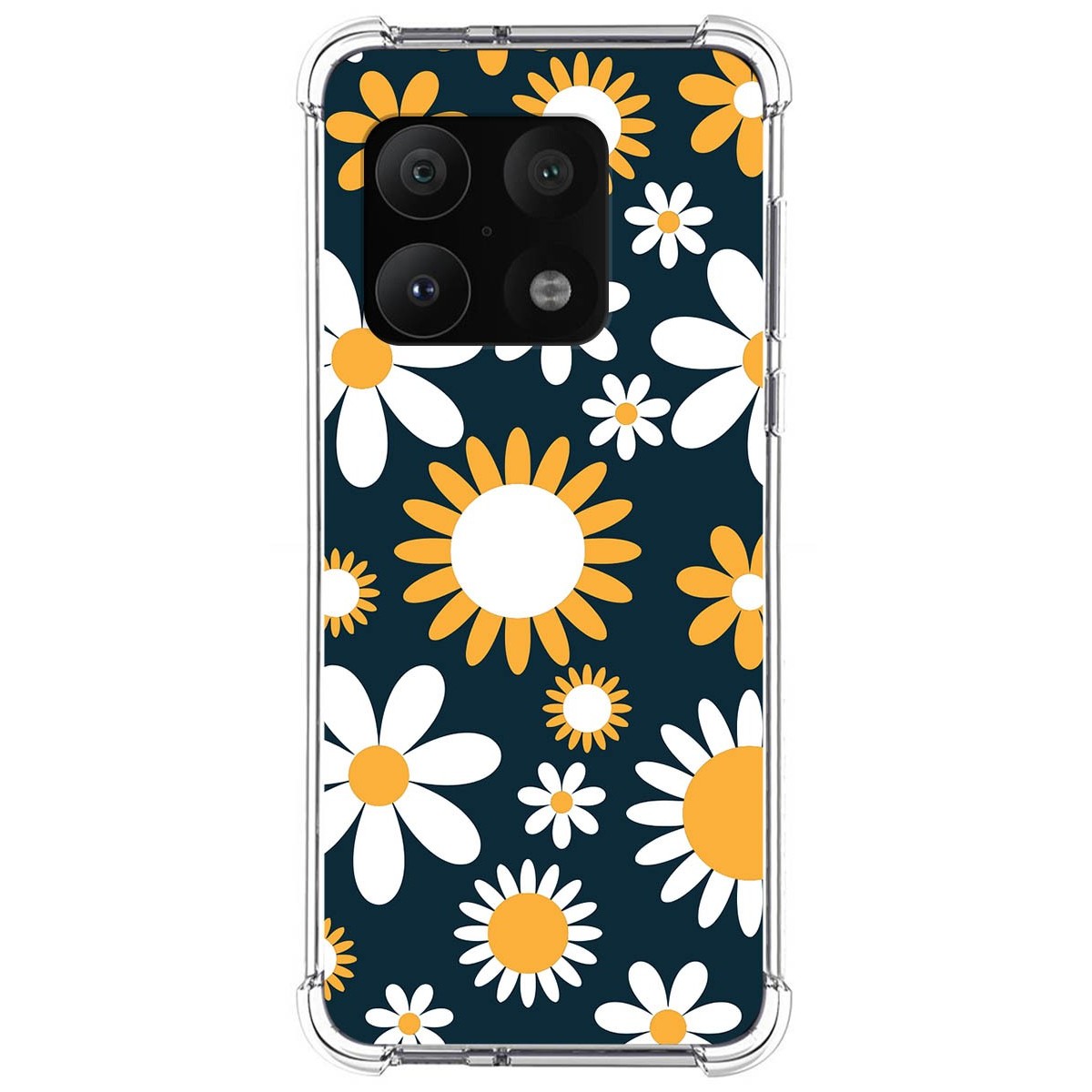 Funda Silicona Antigolpes para OnePlus 10 Pro 5G diseño Flores 08 Dibujos