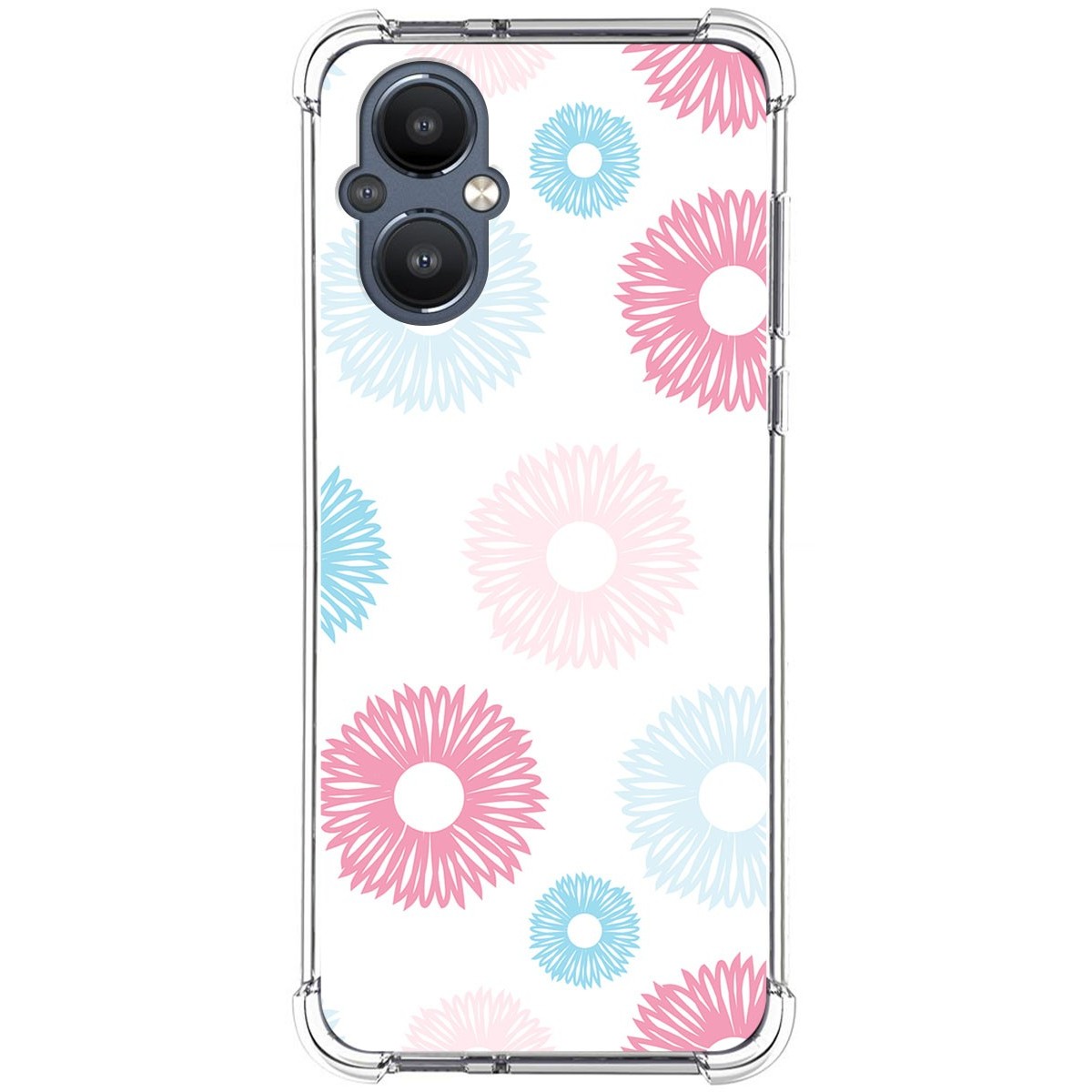 Funda Silicona Antigolpes para Oneplus Nord N20 5G diseño Flores 06 Dibujos