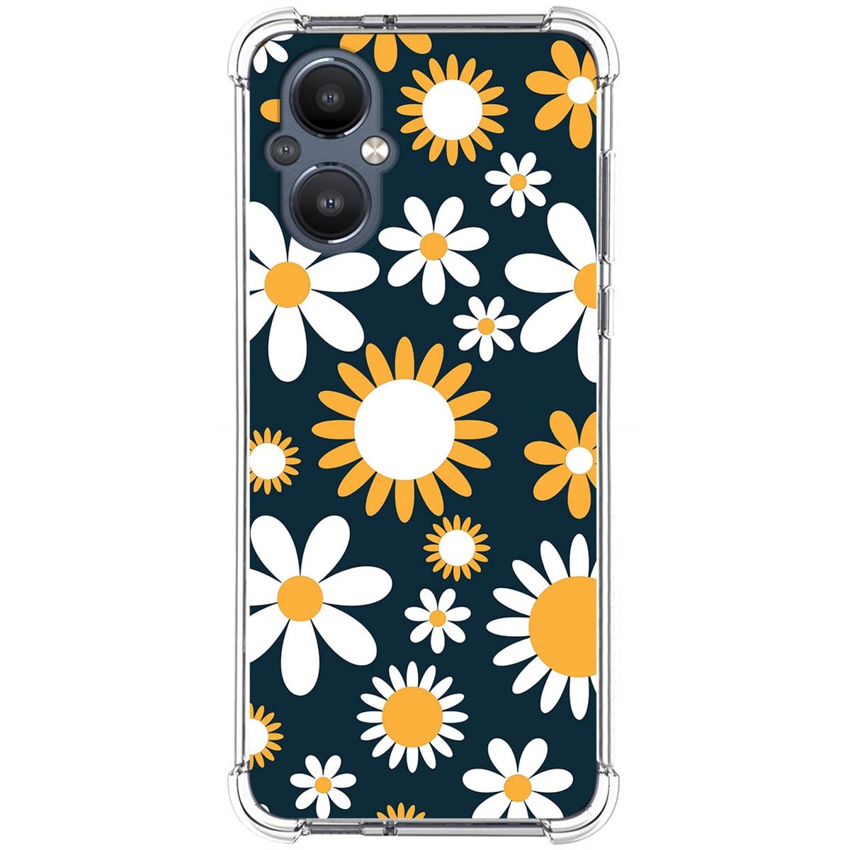 Funda Silicona Antigolpes para Oneplus Nord N20 5G diseño Flores 08 Dibujos