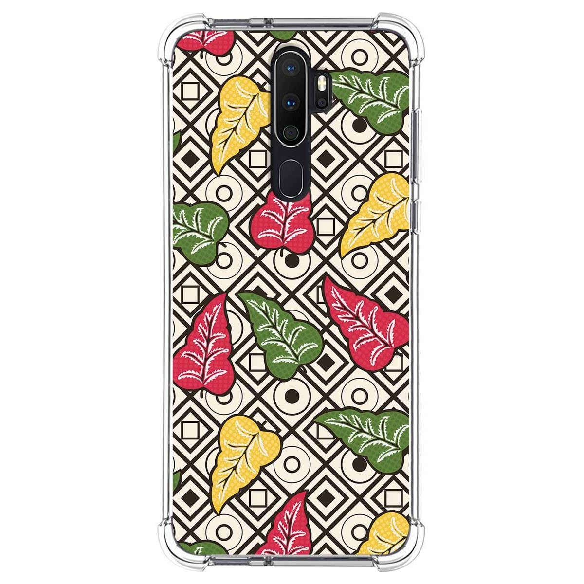Funda Silicona Antigolpes para Oppo A5 2020 / A9 2020 diseño Flores 11 Dibujos