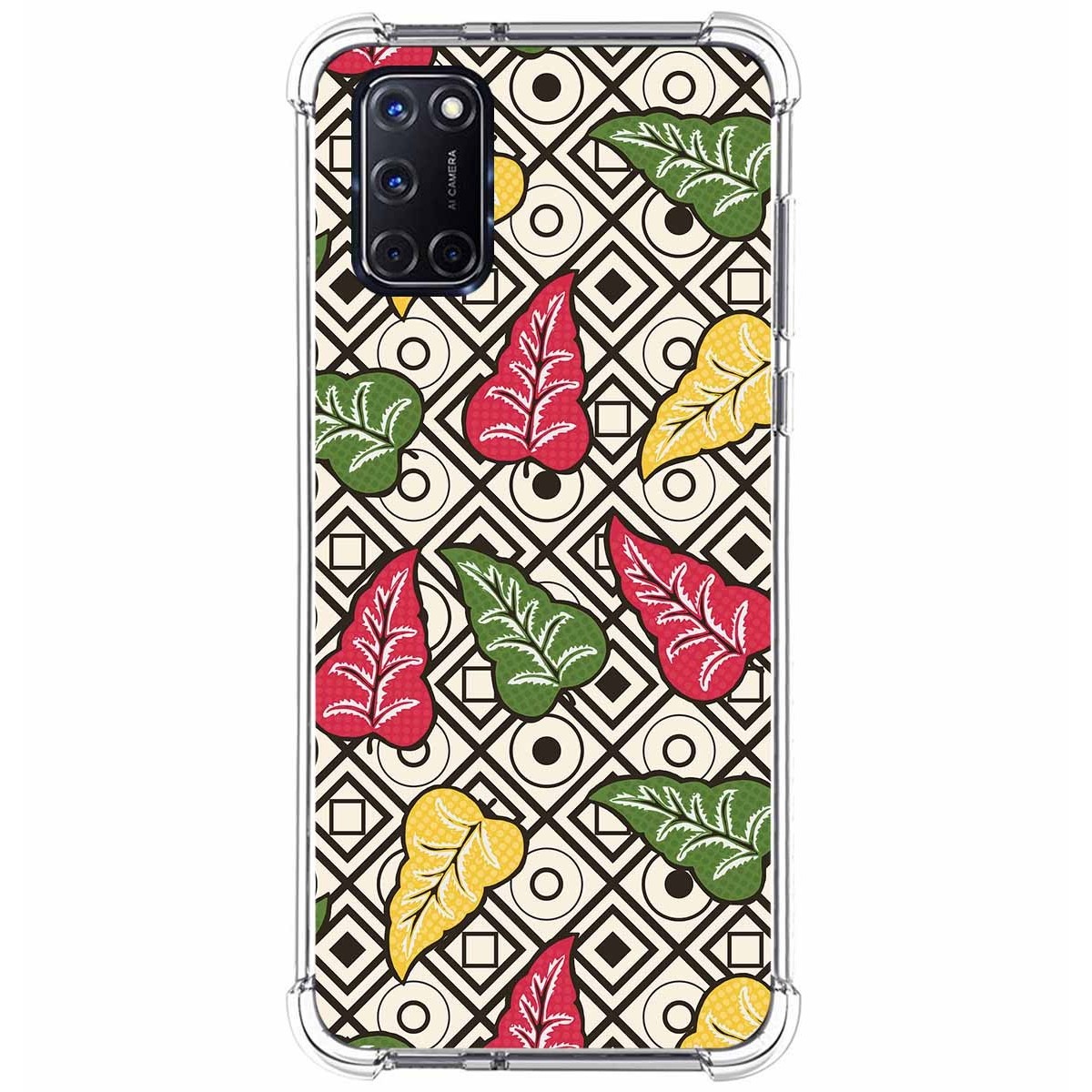 Funda Silicona Antigolpes para Oppo A52 / A72 diseño Flores 11 Dibujos