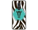 Funda Gel Tpu para Wiko View Diseño Cebra Dibujos