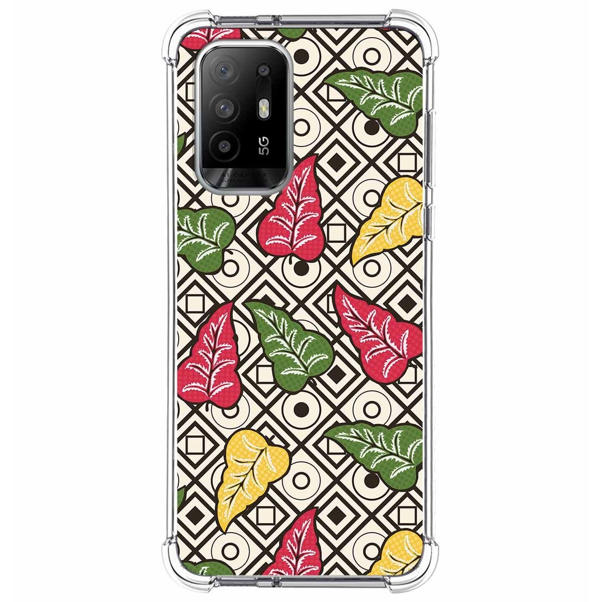 Funda Silicona Antigolpes para Oppo A94 5G diseño Flores 11 Dibujos