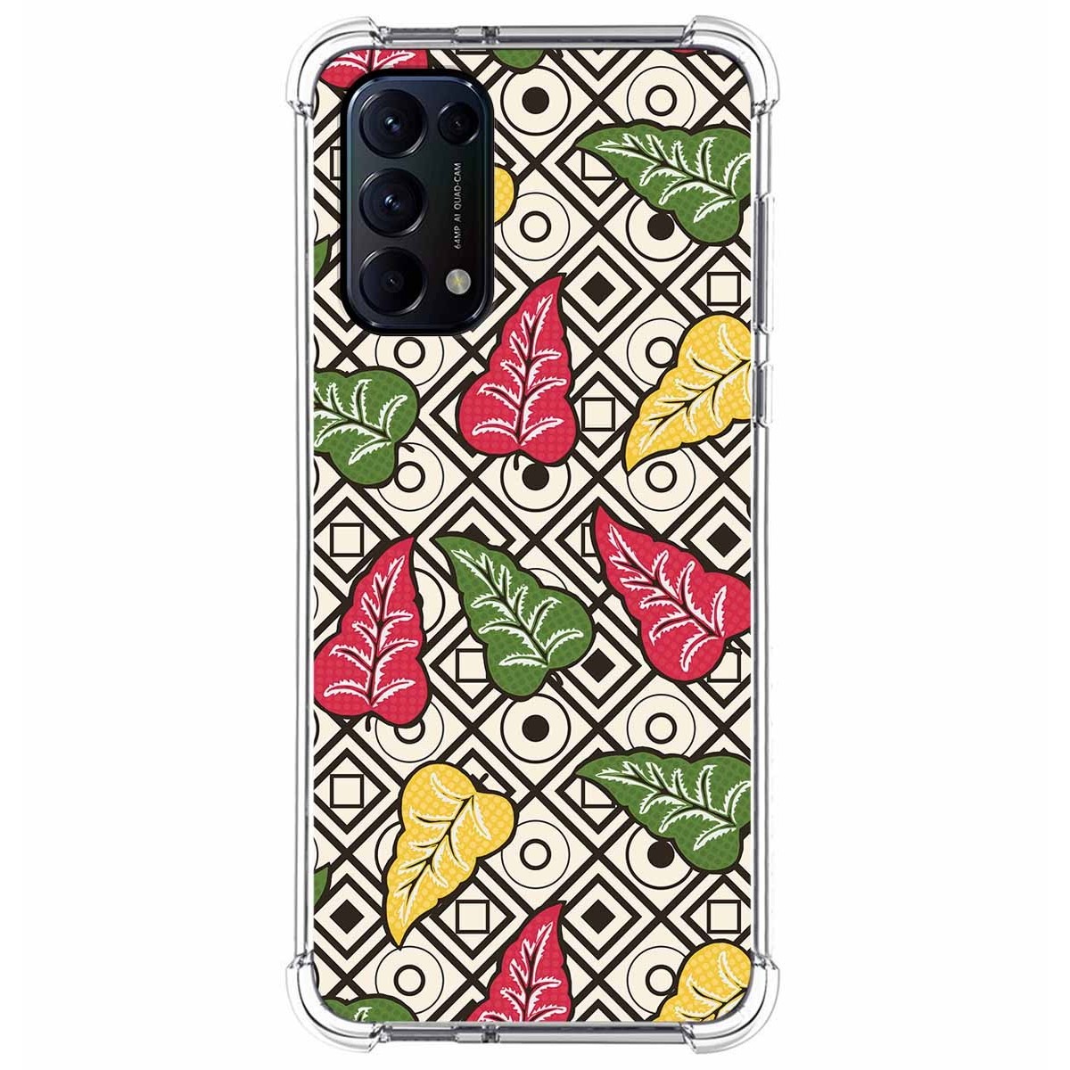 Funda Silicona Antigolpes para Oppo Find X3 Lite 5G diseño Flores 11 Dibujos